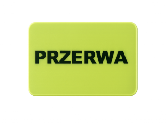 Karta „PRZERWA”